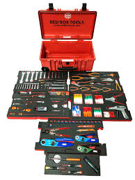 Red Box Rbi9650t Avionics Mechanic Tool Kit 84 Tools Ground Support Equipment Mechanic Tools Mechanic