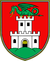 File Blason Ville Si Ljubljana Slovenie Svg Wappen Flaggen Drachen