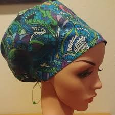Surgical Scrub Mini U Hat for Women