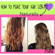 6 easy ways to lighten your hair at home naturally. Pin On Diy