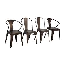 Ne manquez pas cette occasion de décorer votre maison avec la dernière tendance en matière de styles et décoration: 68 Off Tabouret Bronze Metal Bistro Chairs Chairs