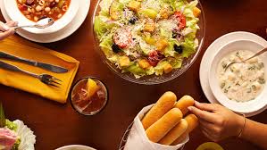 Yes, at participating olive garden locations. A Multi Million Dollar Olive Garden Is Headed To The Strip With Never Ending Pasta Bowls And Unlimited Breadsticks Eater Vegas