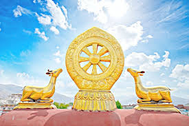 Autres symboles associés aux autres parties du dharmachakra. Symbole Bouddhiste Par Excellence L Ashtamangala