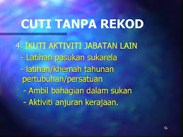 Penjawat awam yang berada di gred 56 dan ke bawah akan mendapat bonus rm600 sementara pesara dan veteran tentera. Bab C Cuti Ppt Download