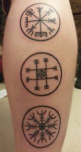 Icelandic Magical Staves Vegvisir Maladeilan And Aegishjalmur Jim Ultimate Arts Madison Wi Icelandic Tattoo Norse Tattoo Viking Tattoos
