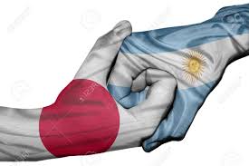 Su historia, en cnn primera mañana. Diplomatic Handshake Between Countries Flags Of Japan And Argentina Overprinted The Two Hands Stock Photo Picture And Royalty Free Image Image 30154270