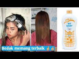 Trik Jitu Meluruskan Rambut Menggunakan Bedak Bayi Youtube Rambut Lurus Rambut Pemutih Kulit