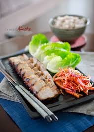 Korean Pork Belly Recipe Beyond Kimchee Recipe Pork Belly Korean Pork Belly Korean Pork