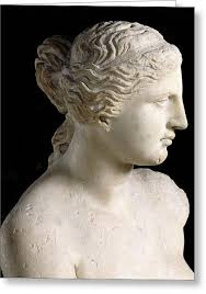 Venus De Milo Statue Greeting Cards for Sale