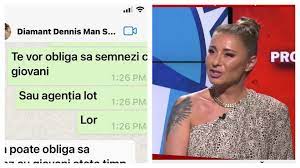 Anamaria prodan e convinsă că dennis man a fost obligat să semneze cu giovanni becali din cauza datoriei pe care o are la fcsb. Anamaria Prodan A FÄƒcut Publice Mesajele De La Dennis Man Nu MÄƒ Poate Obliga SÄƒ Semnez Cu Giovanni Becali