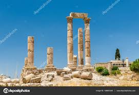 Temple Of Hercules At The Amman Citadel Jabal Al Qala Stock Photo By C Leonid Andronov 148681209
