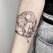 Thais Politi On Instagram Nosso Destino Vive Dentro De Nos Voce So Tem Que Ser Valente O Bastante Par Tatuagens Sobre Filha Tatuagem De Arqueiro X Tatuagem