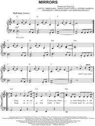 Download justin timberlake mirrors sheet music and printable pdf music notes. Justin Timberlake Mirrors Sheet Music Easy Piano In C Major Download Print Sheet Music Easy Piano Download Sheet Music