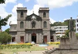 Saint Louis Cathedral In Port Louis One Of Mauritius Oldest Catholic Chuches Port Louis St Louis Cathedral Mauritius