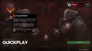 So you'll find yourself in crucible more often than not. Crucible Valor Ranks And Point Requirements In Destiny 2 Shacknews