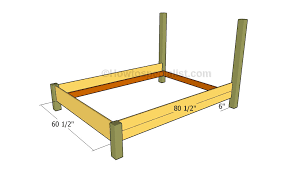 Queen Bed Frame Plans Howtospecialist How To Build Step By Step Diy Plans How to build beautiful $100 easy diy bed frame & wood headboard with natural finishes & $1500 look! queen bed frame plans howtospecialist