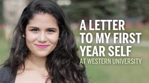A Letter to My First Year Self
