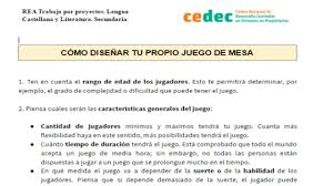 Los juegos educativos online son el futuro del aprendizaje. Escribimos Las Instrucciones Del Juego Nuestro Juego De Mesa