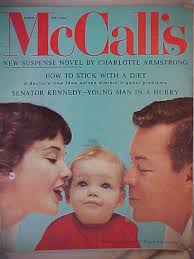 August 1957 Mccall's Magazine With Cover Art by Paul D'ome ,has 132 Pages  of Ads and Articles, Vintage Woman's Magazine, Birthday Gift Idea