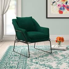 Mix in some spring green accessories for vibrancy over the summer months. Emerald Green Chair Joss Main