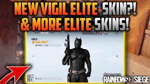 We did not find results for: New Vigil Elite Skin Elite Skins For Year 6 Rainbow Six Siege Youtube