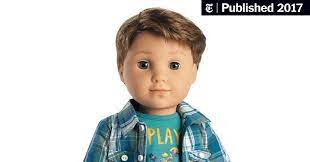 American dolls are 18 inches in size with soft bodies and vinyl heads, arms, and legs. American Girl S New Doll It S A Boy The New York Times