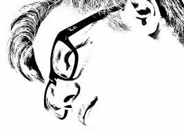 Gambar hitam putih wajah dari samping hd. Gratis Sketsa Pensil Foto Piqsels