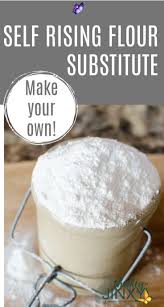 It won't work for bread, because it doesn't have enough gluten. How To Make Self Rising Flour Substitute These Easy Instructions For How To Make Self Rising Flour Substitute Is Perfect For Quick Breads Essen Backen Kochen