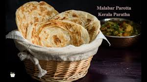Malabar Parotta Kerala Paratha Indian Bread Recipe How To Make Soft Indian Bread Recipes Paratha Indian Bread