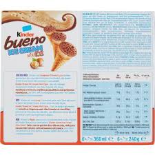 Kinder bueno spot 30 sec. Cono Gelato Mini Kinder Bueno Ferrero Coop Shop