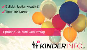 Á Spruche Zum 70 Geburtstag Beliebt Lustig Kreativ