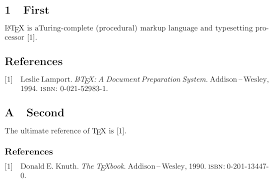 An appendix is a raw data or extra information, generally provided at the end or after the citation page of the document with references in the main text. Two Bibliographies One For Main Text And One For Appendix Tex Latex Stack Exchange
