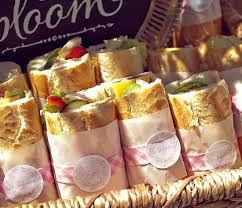 Tea sandwiches are a popular choice for baby shower finger food. In Full Bloom A French Baby Shower Hostess With The Mostess