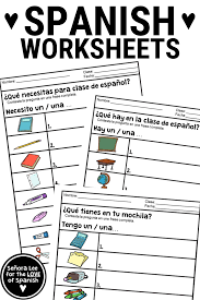 Spanish Worksheet Spanish Classroom Objects In 2020 Spanish Teaching Resources Learning Spanish Vocabulary Spanish Classroom