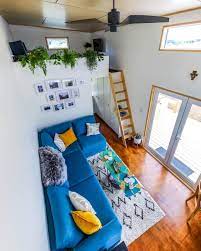 Living Big In A Tiny House On Instagram So Much Open Space In This Wonderfully Designed Tiny Home The Full Tour Is On Our Youtube Channel Livi