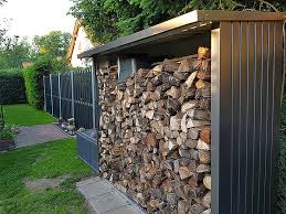 Build a natural stone patio that will last for ages and look great the whole time. Firewood Storage Made Of Metal Storage Solution Metal Biohort