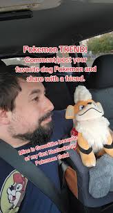 My current favorite dog Pokemon is Growlithe. In my very first Pokemon...