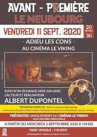 Virginie efira, albert dupontel, nicolas marié and others. Avant Premiere Adieu Les Cons Mairie Le Neubourg Mairie Le Neubourg