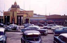Its often that we just circle around the parking lots just to realize that there isn't a single vacant spot! Vintage Photos A Concours Of Vintage Parking Lots Curbside Classic