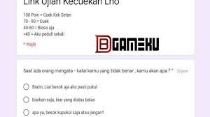 Ayah pacar hampir membunuh pria ini bukan clickbait thexvid.com/video. Link Tes Ujian Kecuekan Docs Google Terbaru 2020 Cek Langsung Debgameku
