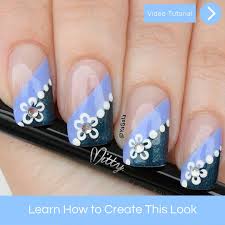 Enhance your manicure with colorful petals which will make your nails even more attractive. Spring Flower Nail Art Mitty Melbourne Australia