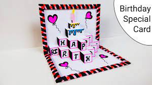 If you do not have enough money to buy a gift for your friend then just make a special birthday card. Handmade Birthday Card For Best Friend Birthday Greeting Card For Best Friend Easy Birthday Card Youtube