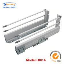 Drawer slides are an integral part of home hardware, providing utility in every room. China Soft Closing Tandem Metal Box Drawer Slide Heavy Duty Drawer Type Slide Rail For Kitchen China Tandem Drawer Slider Tandem Drawer Channel