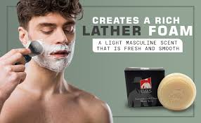 G.B.S 97% All Natural Shave Soap Set for Men- 3 Pack. Scents: Cedar & Pine,  Sandalwood, & Bay Rum Perfect Men's Shaving with Dense and Luxury Lather  Smooth Comfortable Shave.
