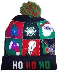 Pin On Led Christmas Heard Light Cap
