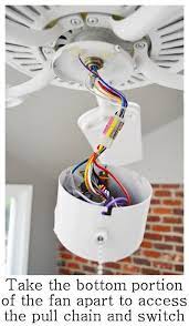 The slider for the light, broke on my switch. How To Fix A Ceiling Fan Light Switch Pull Chain Fan Light Switch Ceiling Fan Light Pulls Ceiling Fan Pull Chain