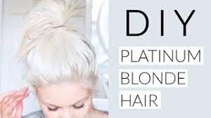 Blake lively!) and discover which blonde shade. Diy Icy White Platinum Blonde Hair Tutorial Youtube