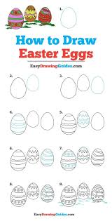 Learn How To Draw Easter Eggs Easy Step By Step Drawing Tutorial For Kids And Beginners Eastereggs D Drawing Tutorial Easy Easter Drawings Drawing Tutorial