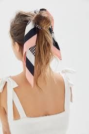 Maybe you would like to learn more about one of these? Lana Silk Scarf Scrunchie Urban Outfitters Scrunchie Hairstyles Scarf Hairstyles Headband Hairstyles