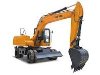 China Manufacturer of 7 Ton Wheel Excavator Digger With ...